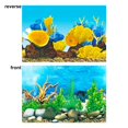 thumbnail image 4 of CBFFDC Easy to Apply Fish Backdrop Double Sided 3D Aquarium Background Clear Print Underwater World Fish Tank Decoration Poster, 4 of 5