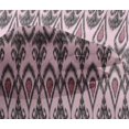 thumbnail image 4 of oneOone Viscose Chiffon Fabric Ogee Ikat Print Sewing Fabric BTY 42 Inch Wide, 4 of 4