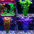 thumbnail image 2 of Artificial Aquatic Plant Ceramic Base Plastic Aquarium Plant Fish Tank Decor, 2 of 10