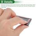 thumbnail image 4 of Unique Bargains Window Lift Switch Panel Trim Cover for Mazda CX-50 2023-2025 Front Rear Car Door Window Control Button Interior Accessories Carbon Fiber Black, 4 of 6