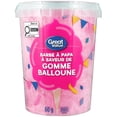 thumbnail image 2 of Great Value Bubble Gum Flavoured Cotton Candy, 2 of 5