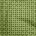 thumbnail image 1 of oneOone Rayon Green Fabric Geometric Dress Material Fabric Print Fabric By The Yard 56 Inch Wide, 1 of 4