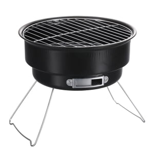 Gkeoshab Barbecue Grill Rond Portable Barbecu Grill Extérieur en acier inoxydable Barbecues Grill Pliage de glaçons Four Bbq Grill Accueil & Jardin