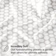 thumbnail image 2 of Bare Home Ultra-Soft Sheet Set - Premium 1800 Collection - Deep Pockets - 4-Pieces - Full, Pennytile - Stone/White, 2 of 7