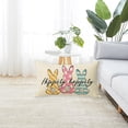 thumbnail image 4 of Throw Pillows for Coucheaster Lumbar Pillow Covers 11.81X16.68 He Is Risen Spring Bunny Throw Religious Pillows Case Decorative Linen Throw Pillow Covers for Couch Home, 4 of 8