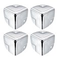 thumbnail image 1 of Unique Bargains Metal Box Corner Protectors Box Edge Guard Protector 40 x 40 x 40mm Silver Tone 4 pcs, 1 of 3