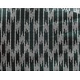 thumbnail image 4 of oneOone Tissu Georgette Viscose Chevrons Kasuri Imprimés au Mètre 42 Pouces de Large, 4 of 4