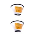 thumbnail image 3 of serony Translucent Dog Protective Collar Pet Wound Anti-Bite Ring Protective Cover Cat Dog Bath Shield No.08 2Set, 3 of 6