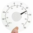 thumbnail image 2 of Outdoor Thermometer Round Adhesive Patio Thermometer Wall Window Thermometer, 2 of 9
