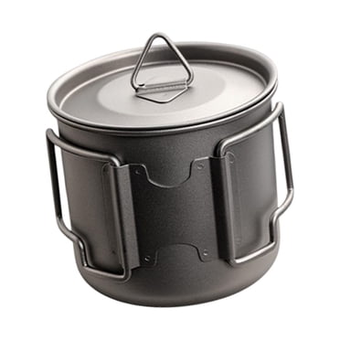 jinwen Pot en Titane Bouteille de Randonnée Pot à Boire Portable Camping Tasse à Thé Café pour 350 ml