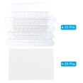thumbnail image 3 of Unique Bargains 3 Inch File Folder Labels, 25pcs File Folder Tabs with Inserts Labels Plastic Clear for Hanging Folders, 3 of 5