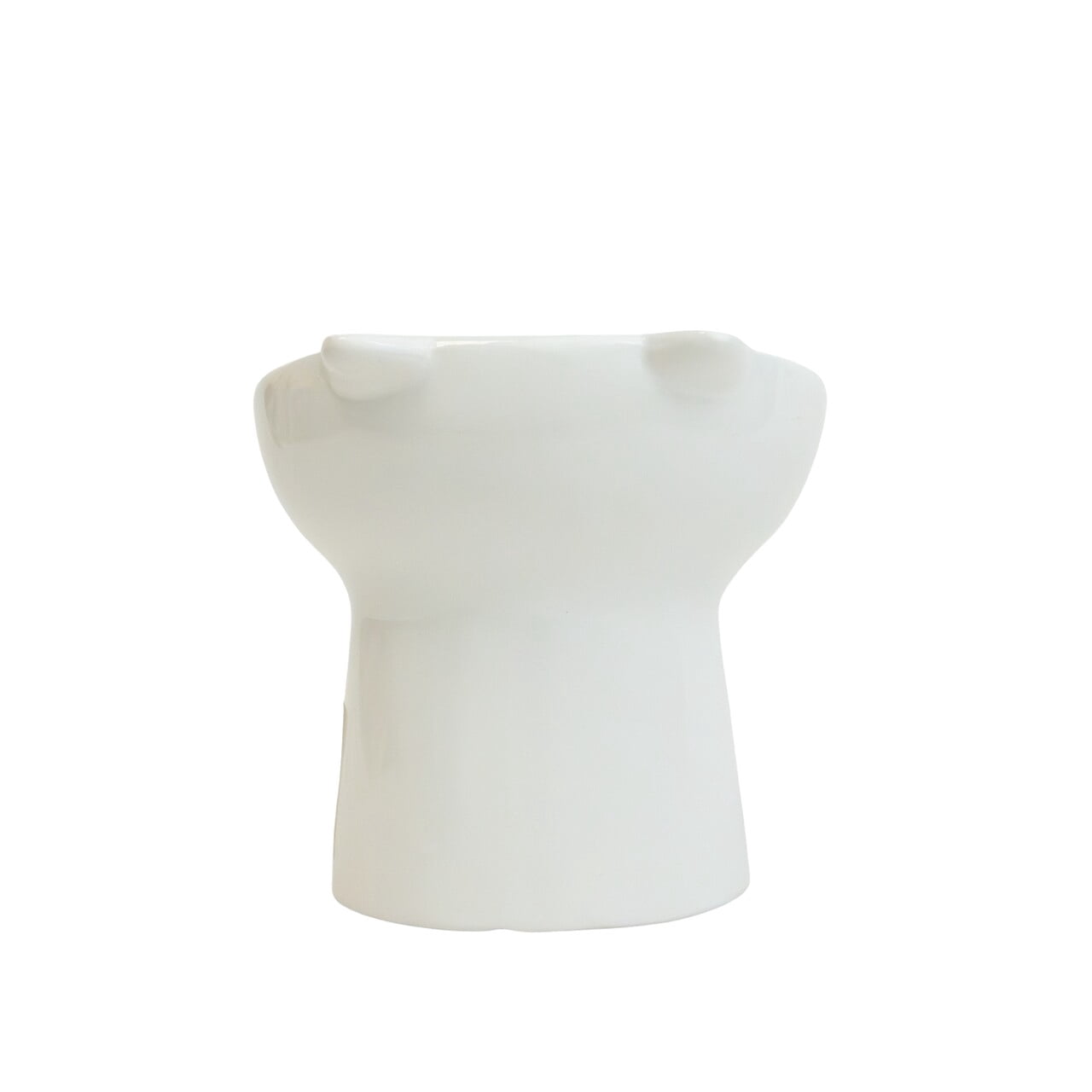 One Paw , Bol Surélevé pour Chat, Céramique, Blanc, 150 ml