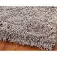thumbnail image 2 of Safavieh Classic Shag Collection SG240G Handmade Grey Square Area Rug (9' Square), 2 of 2