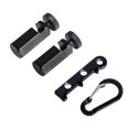 thumbnail image 1 of DOLITY Tall Stair Gauge Framing Square Stair Guage Clamps Knobs Tool Function Accessory Black, 1 of 9
