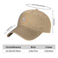 thumbnail image 4 of ZICANCN Funny Cartoon Bunny Casquette de Baseball Ajustable Femmes, Chapeaux pour Hommes Adulte Casquettes de Baseball en Denim Coton Lavé Mode, 4 of 6