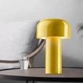 thumbnail image 3 of Lampe Champignon Nordique Rechargeable pour Chambre, Table de Chevet, Table à Manger, Ports USB, Jaune, 3 of 8