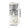 thumbnail image 3 of Antqov Automatic Separation Juicer Rechargeable Juicer Machine Vegetable and Fruit with USB Cable and Cleaning Brush Easy To Clean Portable Juicer for Orange, Home Accessories, 3 of 6
