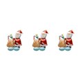 thumbnail image 1 of Ruiboury Party Decor Essential Christmas Foil Balloons With Exquisite Patterns Balloon Christmas Suitable For Any Places multicolor Gift Box Santa Claus 3Set, 1 of 6