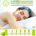 thumbnail image 2 of 60 Pairs of Foam Earplugs, Anti Noise Plug, Sleep Earplugs, Sponge Anti Noise Earplugs 38dB with Storage Box for Hearing Protection, Sleeping, Work and Study, 2 of 5