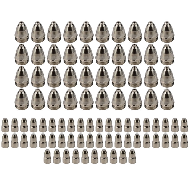 100pcs for P80 Plasma Electrode Tip Nozzle .5mm Cutter Torch For Air Plasma Cutting