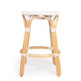 thumbnail image 4 of Butler Specialty Company Tobias Rattan Round 24" Counter Stool - Glossy White, 4 of 7