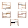 thumbnail image 3 of Jouet Abacus en Bois Perles Comptage Jouets Simple Design de Jouet Abacus Éducation Précoce Apprentissage des Maths Jouets Accessoire Éducatif Décoration Maison Bleu, 3 of 9