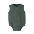 thumbnail image 4 of Birdeem 3-24 Months Jumpsuit Summer Gauze Thin Sleeveless Newborn Clothes Rompers, 4 of 12