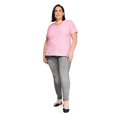thumbnail image 2 of Iyla Plus Women's Short Sleeve Ripple Tee, 2 of 6