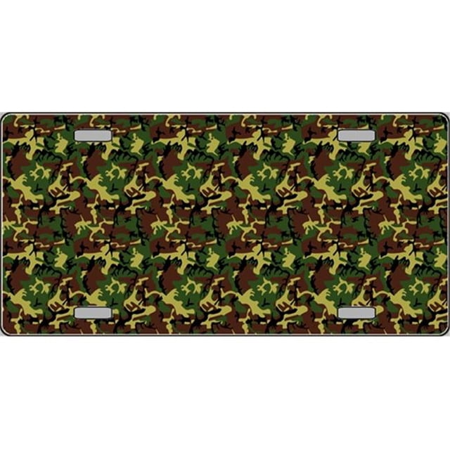 LP-2197 Camoflage Camo Flat Automotive License Plates Blanks for Customizing
