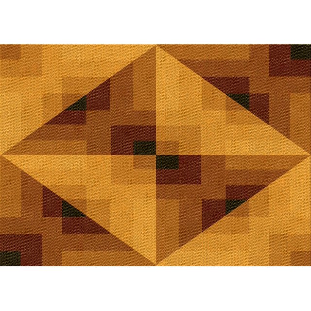 Ahgly Tapis Rectangulaire Lavable en Machine Intérieur Transitionnel Acajou Brun, 2 Pieds x 5 Pieds