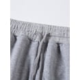 thumbnail image 2 of Innerwin Hoodies And Sweatpant Set Solid Color Mens Tracksuit Winter Hooded Warm 2 Piece Hoodie Light Gray L, 2 of 8