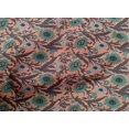 thumbnail image 4 of oneOone Cotton Poplin Fabric Leaves & Floral Block Print Fabric BTY 56 Inch Wide, 4 of 4