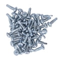 thumbnail image 1 of 50 Pcs Vis de Perceuse à Tête Ronde Acier au Carbone Bleu Blanc Vis de Perceuse en Zinc Vis Auto-Perçantes Galvanisées 4,2x13 mm pour Réparation de Machine, 1 of 8