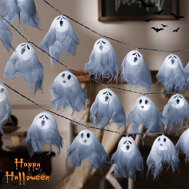 DPTALR 20 LED Halloween String Lights Halloween String Lights For Outdoor Indoor Decor Halloween Lighting For Yard Home Party Decorations