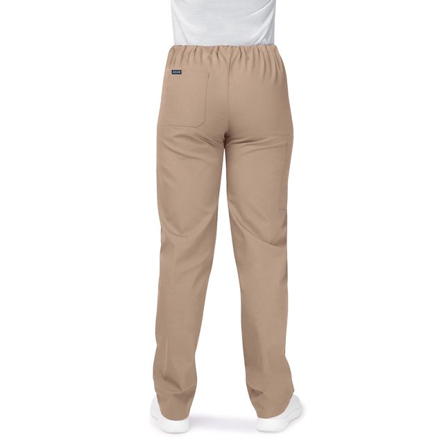 Adar Universal Unisex Scrub Set - Unisex V-Neck Scrub Top & Tapered Drawstring Scrub Pants