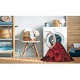 thumbnail image 2 of Ahgly Company Tapis Rectangulaire Lavable en Machine Intérieur Transitionnel Rouge Tomate, 2 Pieds x 4 Pieds, 2 of 7