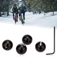 thumbnail image 2 of 4 Pieces Bike Brake er Inner Cable End Caps Crimping Parts Black, 2 of 8
