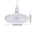 thumbnail image 2 of WIFKLSIIPG Universal Screw Fan Light Fan Chandelier Integrated Light Remote Control Kitchen Energy Saving Room Fashion LED Home Bedroom for Home & Office, 2 of 7