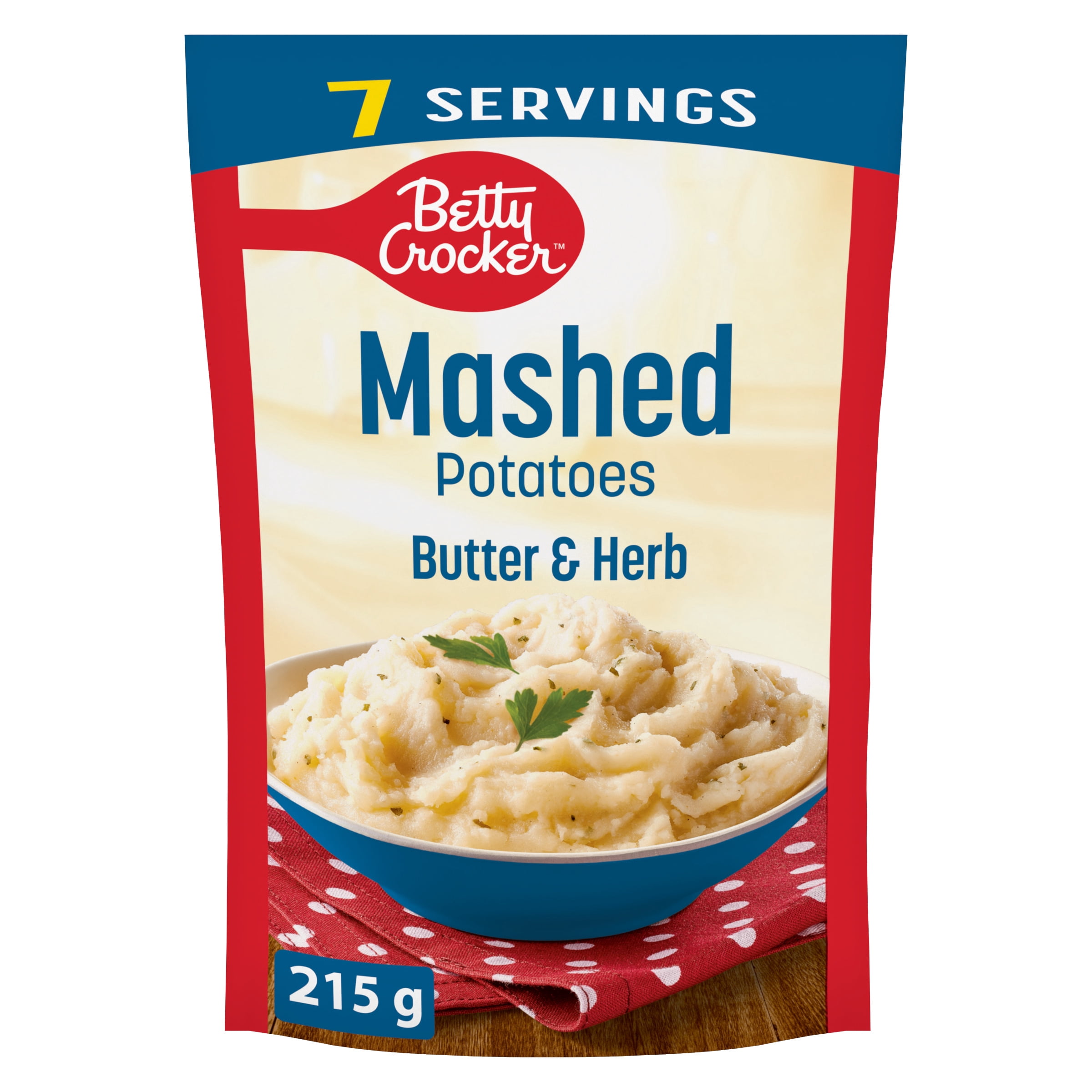 Betty Crocker Butter and Herb Mashed Potatoes