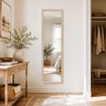 thumbnail image 3 of 13.5x49.5 Inch  Over The Door Mirror LEWIS WOOD, 3 of 5