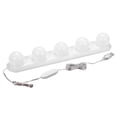 thumbnail image 2 of Labymos Lampe Miroir LED Portable avec 5 Ampoules, Chargement USB, Intensité Réglable, 3 Modes de Couleur, 2 of 5