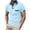 Light Blue, variant on lcziwo Mens Polo Shirts with Pocket,Men's Polo Shirts Short Sleeve 2024 Stylish Buttons Lapel Golf T Shirt Work Tops Business Casual Pullover Tee