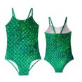 thumbnail image 3 of Maillot de Bain Fille 1 Pce Sans Manches Mode Maillots de Bain Enfants 4-5 Ans, 3 of 3
