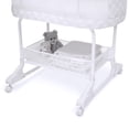 thumbnail image 3 of Delta Children SleepCool Rocking Bassinet with Airflow Mesh, Fresco, 3 of 9