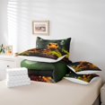 thumbnail image 4 of YST 3D Lizard 7-Piece Comforter Set, King Size Botanical Plants Bedding, Wild Animal Theme, 4 of 4