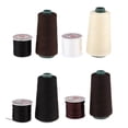 thumbnail image 3 of TISHITA 60m Threads Hair Extension Stretchy Elastic Weaving Thread Sewing Weft - Black, 3 of 8
