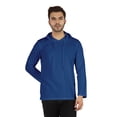 thumbnail image 1 of Inkmeso Solid Winter Hooded Sweatshirt For Mens Long Sleeve Drawstring Pullover Hoodie, 1 of 7