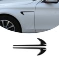 thumbnail image 1 of Glossy Black Side Wing Air Flow Intake Vent Trim Fender Fit For Mercedes forBenz, 1 of 8