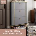 thumbnail image 2 of SOCE042 - Modern Minimalist Slim Shoe Cabinet, 2 of 2