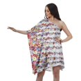 thumbnail image 1 of Moomaya Robes Imprimées à Épaules Femmes Robes Caftan de Cocktail Robe Aguichant, 1 of 6